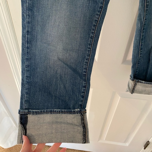 *Vintage AMERICAN EAGLE cropped low rise jeans - Picture 2 of 10